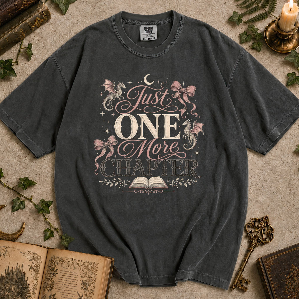 Just One More Chapter T-shirt