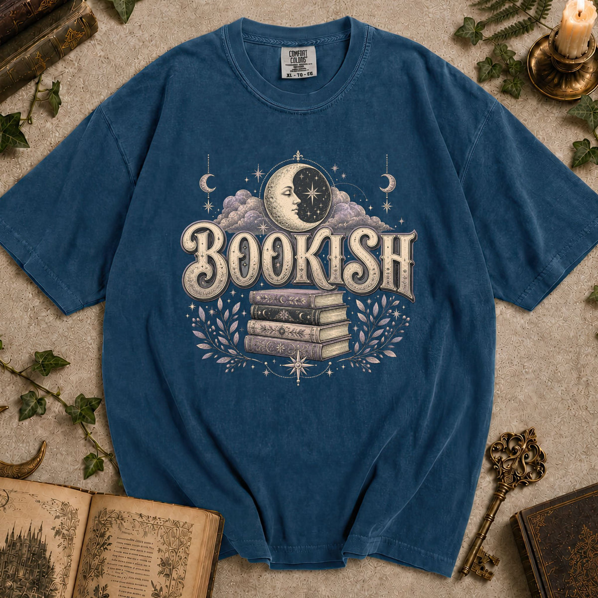 Bookish Moon T-shirt