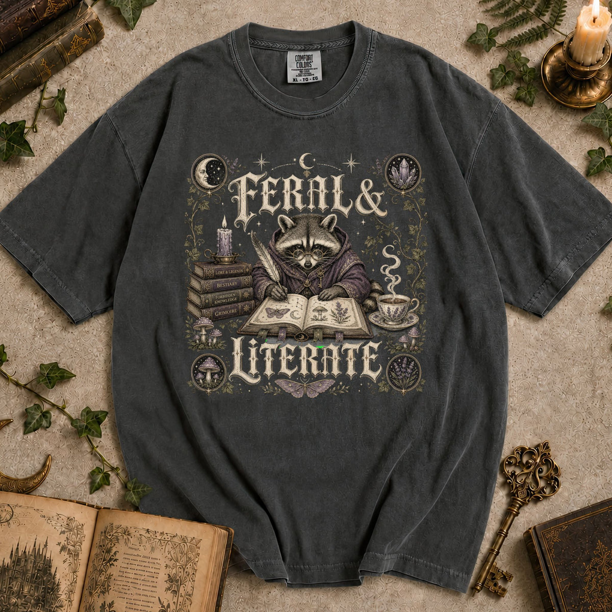 Feral and Literate T-shirt