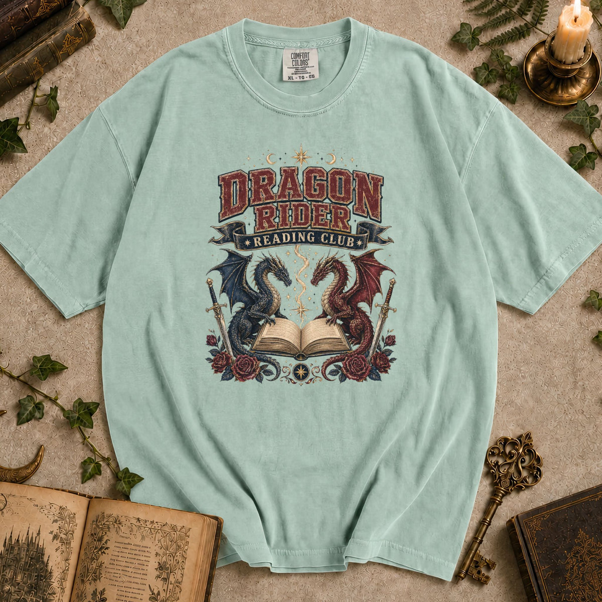 Dragon Rider Reading Club T-shirt