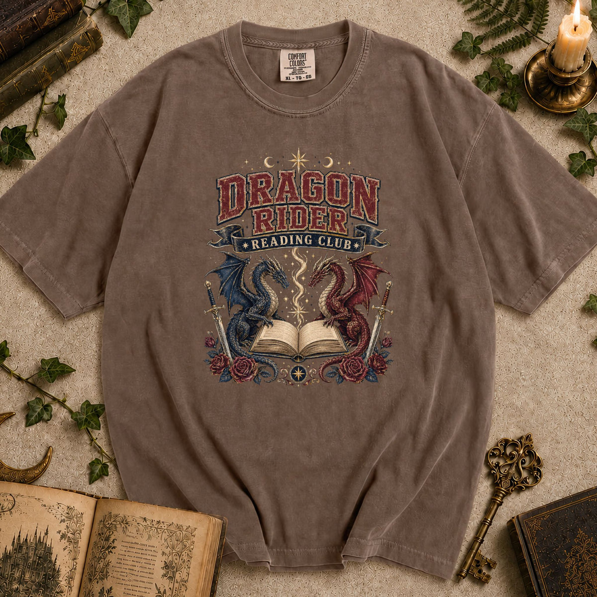 Dragon Rider Reading Club T-shirt