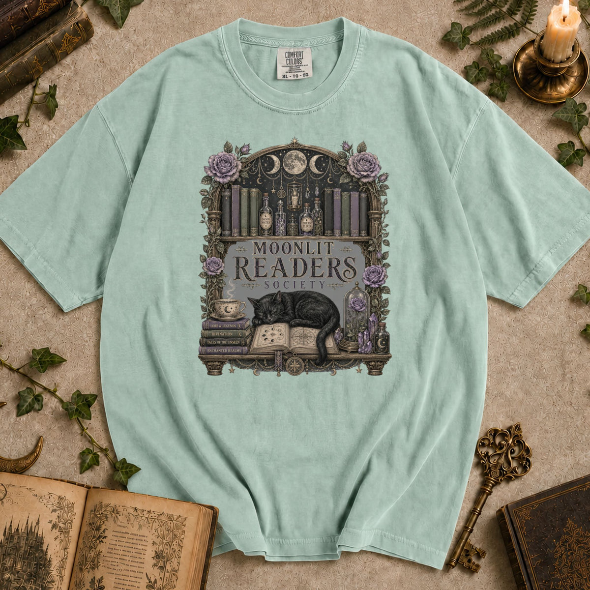 Moonlit Readers Society T-shirt