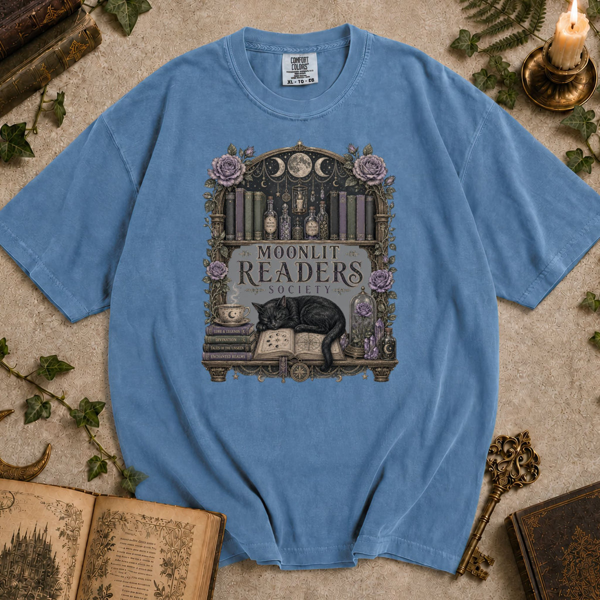 Moonlit Readers Society T-shirt