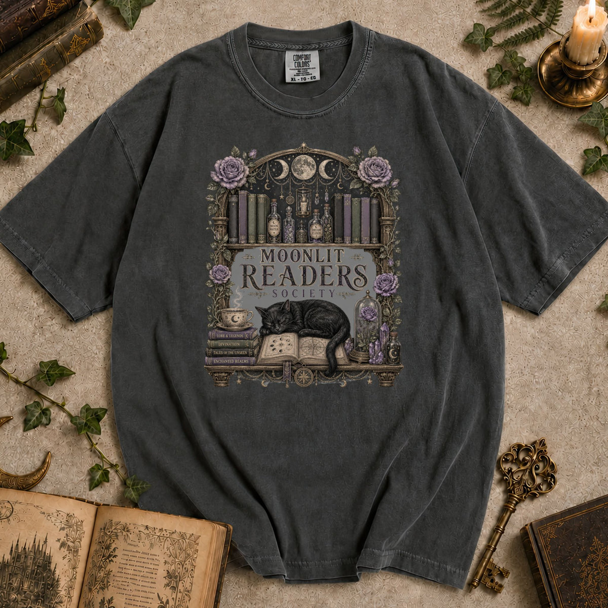 Moonlit Readers Society T-shirt