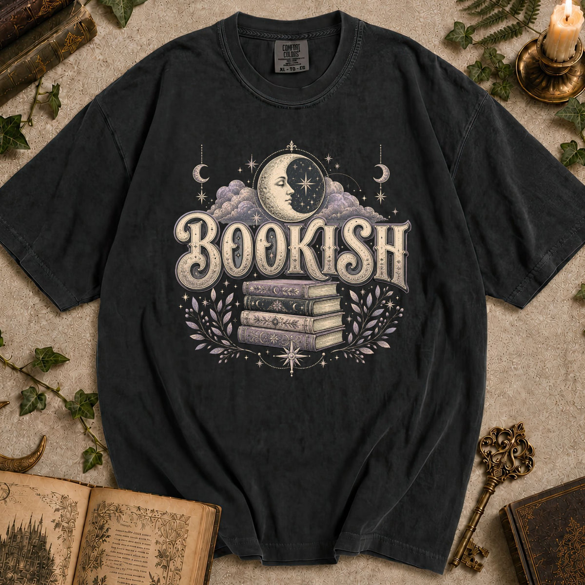 Bookish Moon T-shirt
