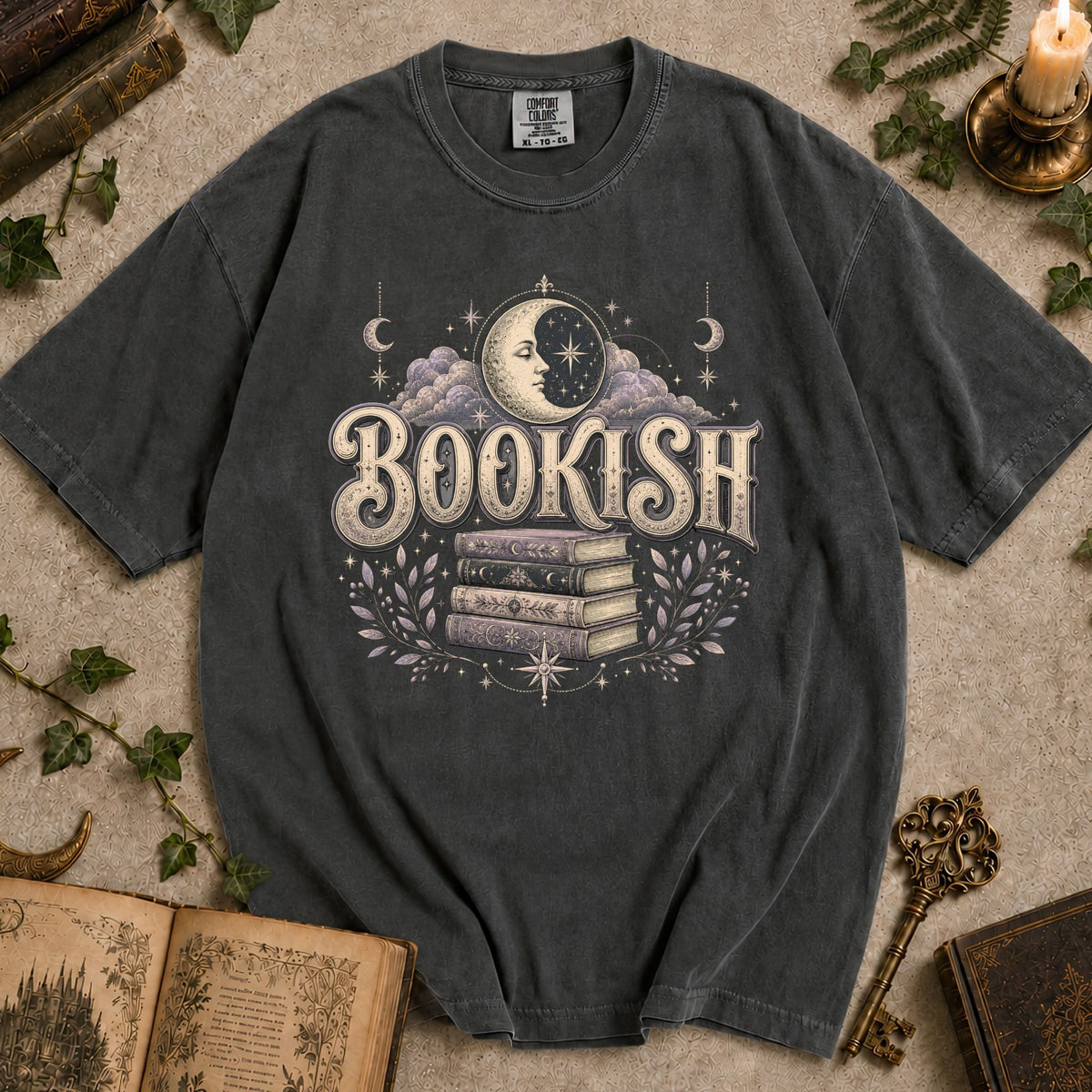 Bookish Moon T-shirt