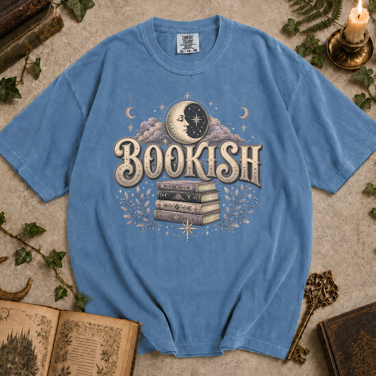 Bookish Moon T-shirt